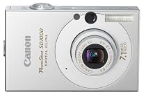 Canon PowerShot SD1000 7.1MP Digital Elph Camera with 3x Optical Zoom (Silver)