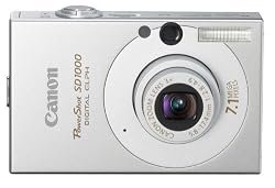 Canon PowerShot SD1000 7.1MP Digital Elph Camera with 3x Optical Zoom (Silver)