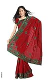 Chandrika Georgette Indian Sari saree with Embroidery