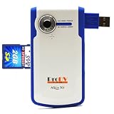 ProDV Cam Aqua-501-Blue Camcorder, FREE 2GB SVP High Speed SD Memory Card = 60 minutes video