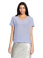 Marc Cain Blusa Seda (Azul Claro)