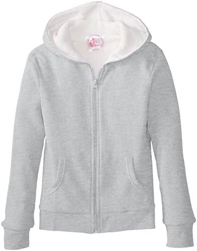 Dream Star Big Girls' Sherpa Lined Sequined Hoodie
