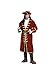 Captain Black Heart Pirate Costume - Adult Std.