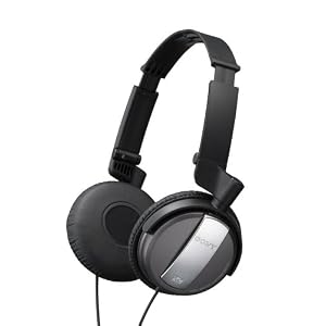 Sony MDRNC7/BLK Noise Canceling on-ear headphones (Black)