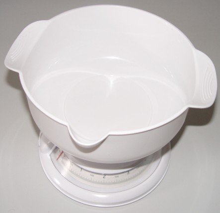Küchen Waage, Küchenwaage bis 5Kg, inkl. Schüssel, BE-63997