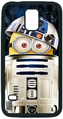Despicable Me Minions Inside Star Wars R2D2 Custom Diy Unique Image Durable Rubber Silicone Case for Samsung Galaxy S5 I9600