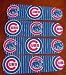 Ceiling Fan Designers 42SET-MLB-CHC MLB Chicago Cubs Baseball 42 In. Ceiling Fan Blades Only