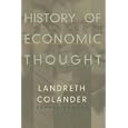 History of Economic Thought by Harry Landreth and David C. Colander