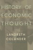 History Of Economic Thought