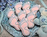Baby Footprint Cookie Favors