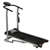 Christopeit Laufband Runner Pro Magnetic, Silber Schwarz Rot, 138 x 70 x 130 cm