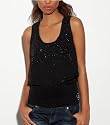 G by GUESS Sparkle Crop Top