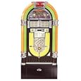 Crosley CR12-10 Full Size 10 CD Jukebox with Storage Base