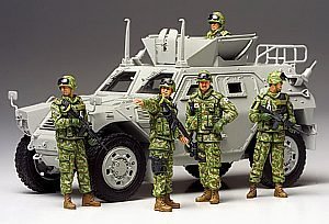 1/35 MM 陸上自衛隊 イラク派遣隊員セット 35276