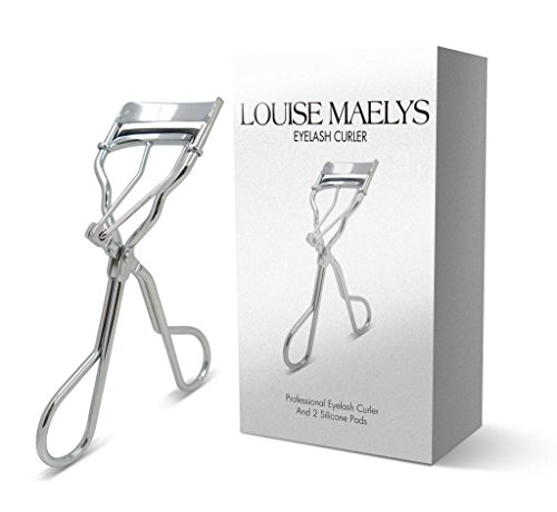 LOUISE MAELYS Eyelash Curler Personal Beauty Makeup Tools with Replacement Refill Pads