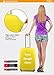 FOR U DESIGNS 18/20/22/24/26/28/30 Inch Personalized Flag Spandex Travel Luggager Cover