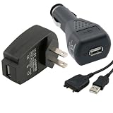 Buy 3 pcs USB ActiveSync Charge Kit fits Palm Tungsten T5, E2, TX, Treo 650