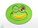 OSABO | Happy Frog Mat - One-piece silicone placemat + plate (Green) - Children Placemats