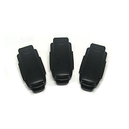 3PK Body Glove Replacement Swivel Belt Clip for Glove, Sand Snap On, Radical, Scuba & Cellsuit series - BG 90538