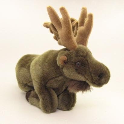 Alaska Baby Soft Quality Laying Moose for Baby 10" Plush