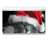 Factory Outlet Christmas Kitty Xmas Cat Decorative Protector Skin Decal Sticker for Nintendo DS Lite