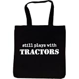 Tote Bag : STILL PLAYS WITH TRACTORS