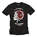 Vintage Motorcycle Helmet T-Shirt for Men - Go Fast Or Go Home