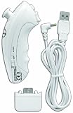 GameOn Wireless Nunchuk - White  Wii