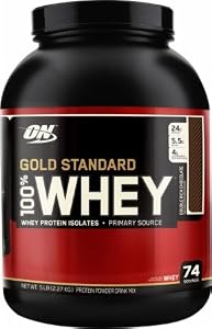 Optimum Nutrition 100% Whey Gold Standard, Double Rich Chocolate 2 Pound