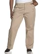 Lee Women's Plus Comfort Straight Leg Casual Pant