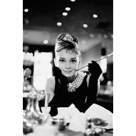 Audrey Hepburn Movies Art Poster Print, 24x32