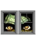 Sinister Sid Full Size Halloween Dual Window Sticker