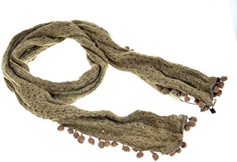 DOKI Little Girls' Cotton Scarf Brown
