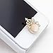 GBSELL 3D Crystal Bling Floral Crown Diamond Home Button Sticker For iPhone iPad (B)