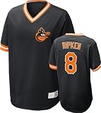 NIKE TEAM SPORTS Nike MLB Baltimore Orioles Cal Ripken Jr. Men's Jersey, Black
