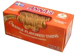 Annas Orange Thins, 150g (5.25oz)