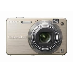 Click here to buy Sony Cybershot DSCW150 G 8.1MP Digital Camera with 5x Optical Zoom with Super Steady Shot... by Sony.