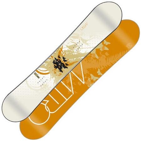 SportingGoods: Nitro Mystique 08 Women's Freeride Snowboard   152cm   Pearl