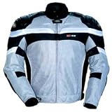 TOURMASTER/CORTECH GX-AIR MOTORCYCLE JACKET W/LEATHER SL/BK SIZE:SML