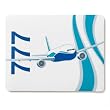 777 Sky Ribbon Mouse Pad