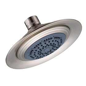 Danze D460001BN Six-Inch 300 Series Showerhead, Brushed Nickel