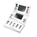 Nintendo DS Lite Sticker - Kimberlin - Fotografie Tiere verschmuste Hunde Schuhe Spielekonsole Tattoo Aufkleber Schutz Folie - 3-teiliges Folienset