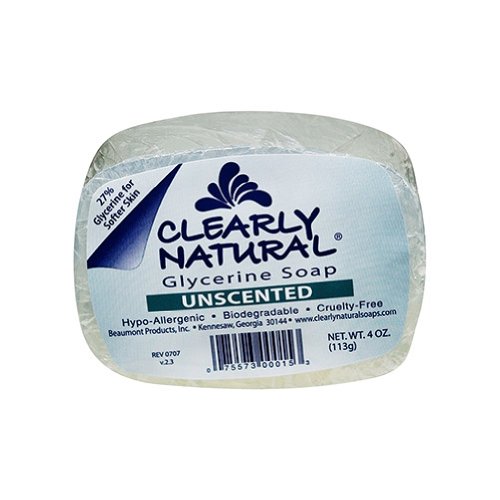 Soap Glycerine Unscented 4 Ounces