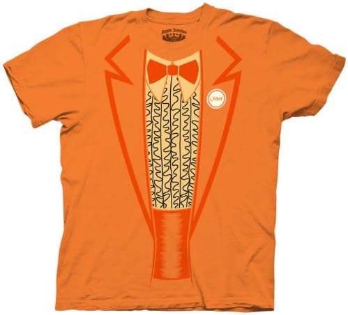 Dumb Dumber Tuxedo Tux Costume Orange T-Shirt Tee