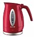 SEVERIN WK 3378  Wasserkocher rot-silber