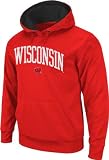 Wisconsin Badgers Red Tackle Twill Fall Hooded Sweatshirt