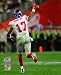 Plaxico Burress Giants w/Football Super Bowl XLII 8x10