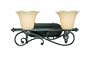 Thomas Lighting M1862-26 NAPA Two-Light 21-Inch W by 10-Inch H Bath Light, Natural Slate