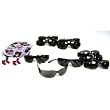 10 Black Hunting Safety Shooting Glasses & 20 Ear Plugs