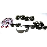 10 Black Hunting Safety Shooting Glasses & 20 Ear Plugs